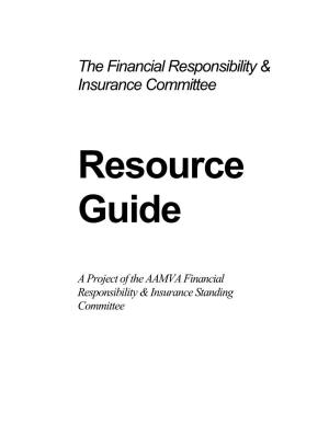 Financial Responsibility Resource Guide