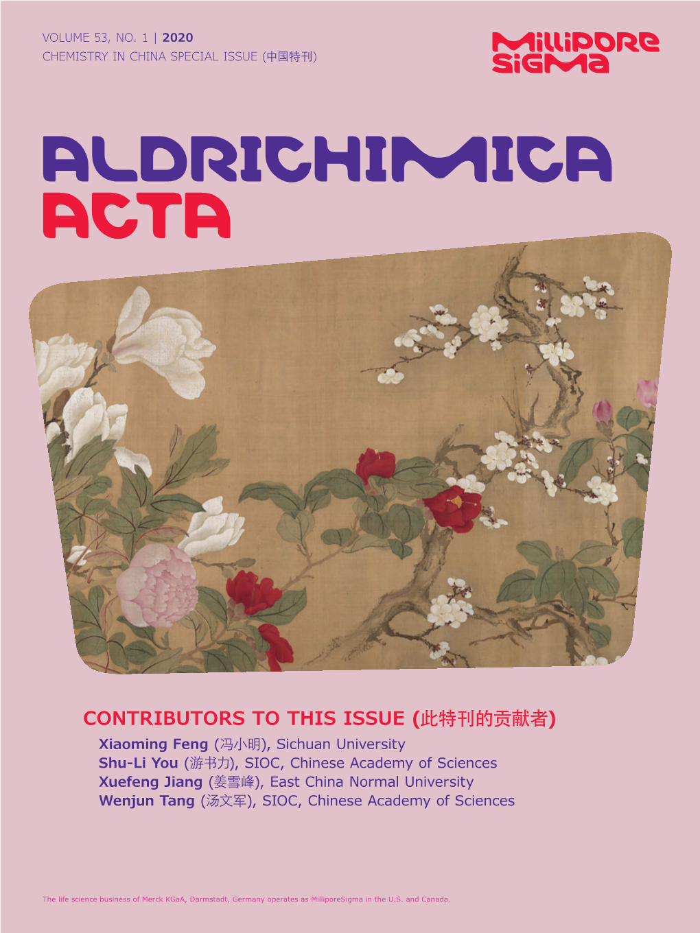 Aldrichimica Acta 53.1 2020