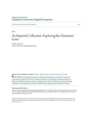 An Imperial Collection: Exploring the Hammers' Icons Wendy Salmond Chapman University, Salmond@Chapman.Edu