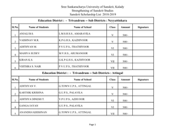 Sree Sankaracharya University of Sanskrit, Kalady Strengthening Of