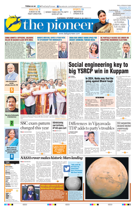 Social Engineering Key to Big YSRCP Win in Kuppam