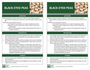 Black-Eyed Peas Black-Eyed Peas