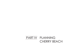 Part Iv Planning Cherry Beach 19
