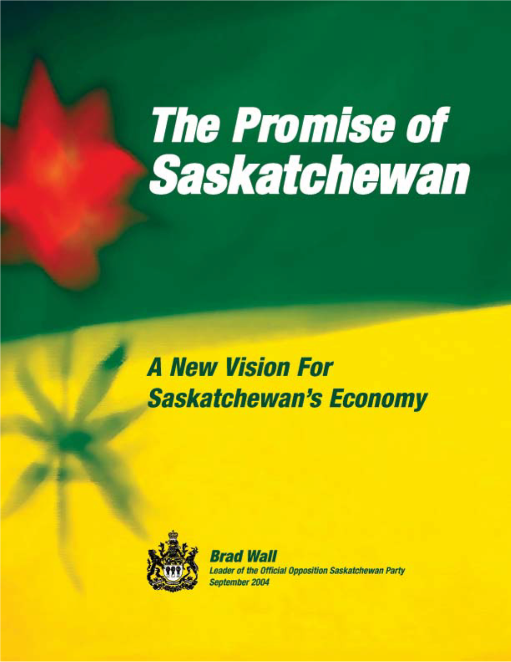 A New Vision for Saskatchewan's Economy