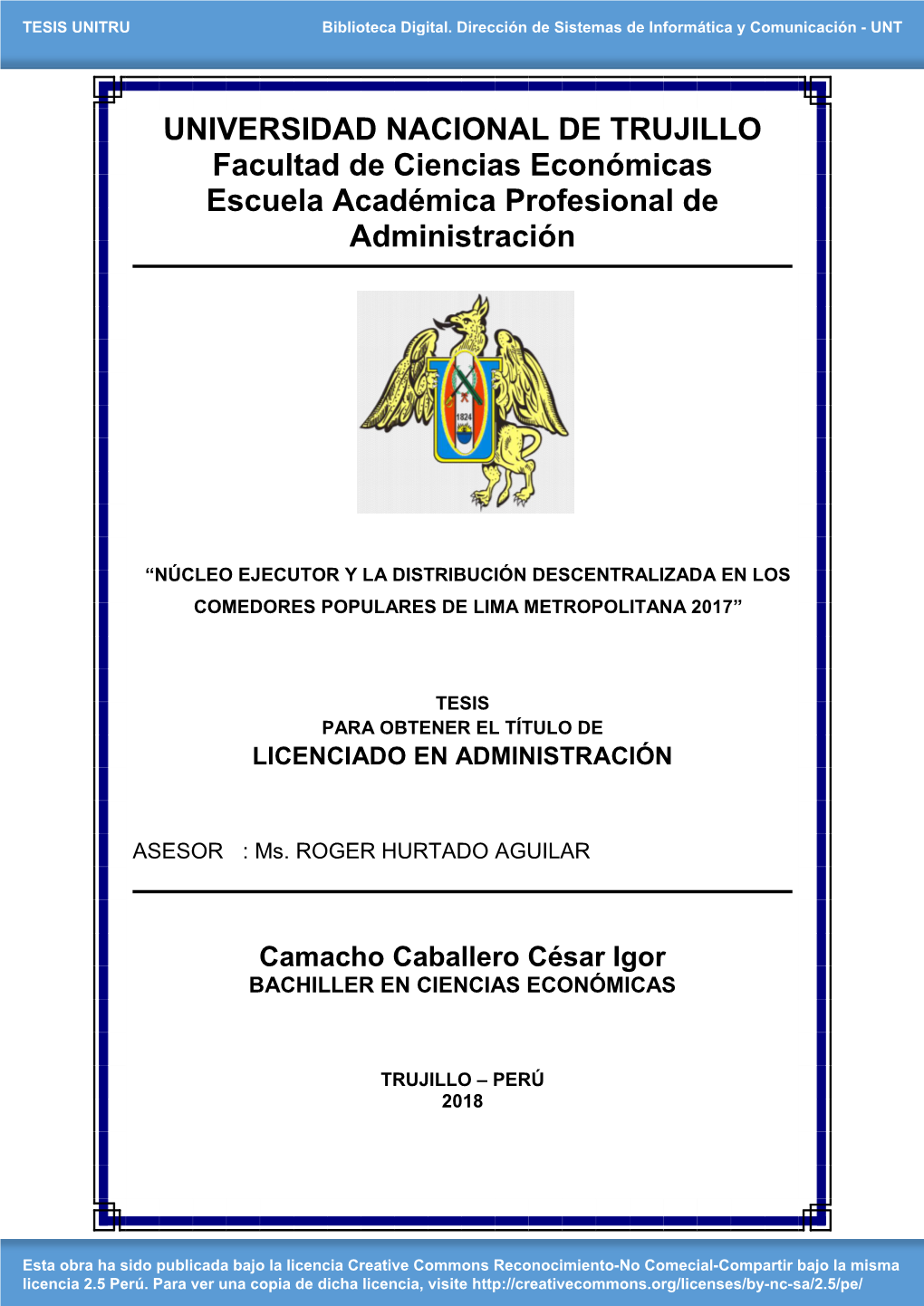 Tesis De Administración