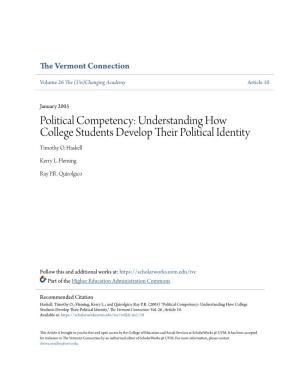 Understanding How College Students Develop Their Political Identity
