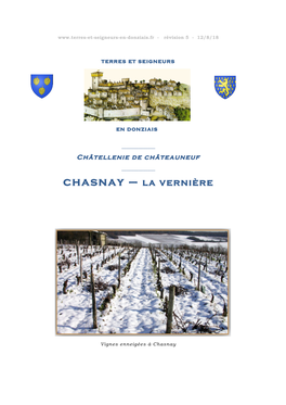Chasnay – La Vernière