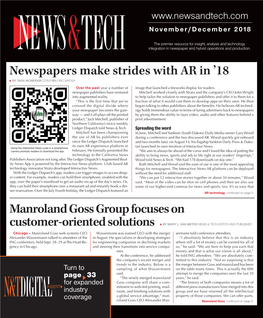 18 Manroland Goss Group Focuses on Customer-Oriented Solutions