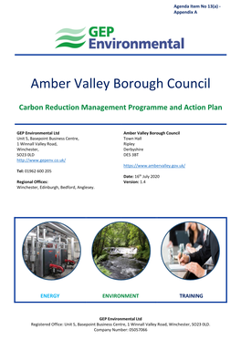 Amber Valley Borough Council Climate Strategy