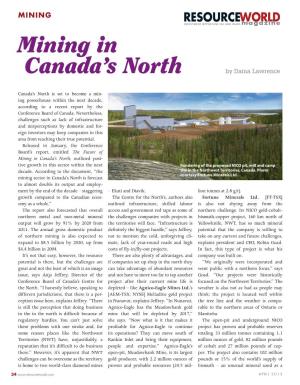 Mining in Canada's North
