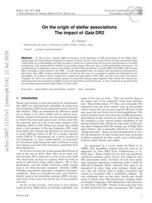 On the Origin of Stellar Associations the Impact of Gaia DR2