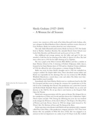 Sheila Graham (1927–2009) – a Woman for All Seasons 243