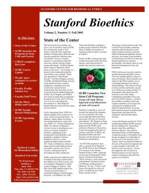 Stanford Bioethics