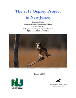 2017 New Jersey Osprey Project Report