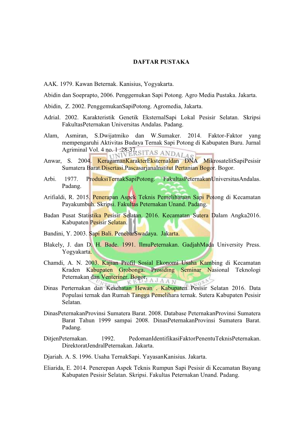 Daftar Pustaka