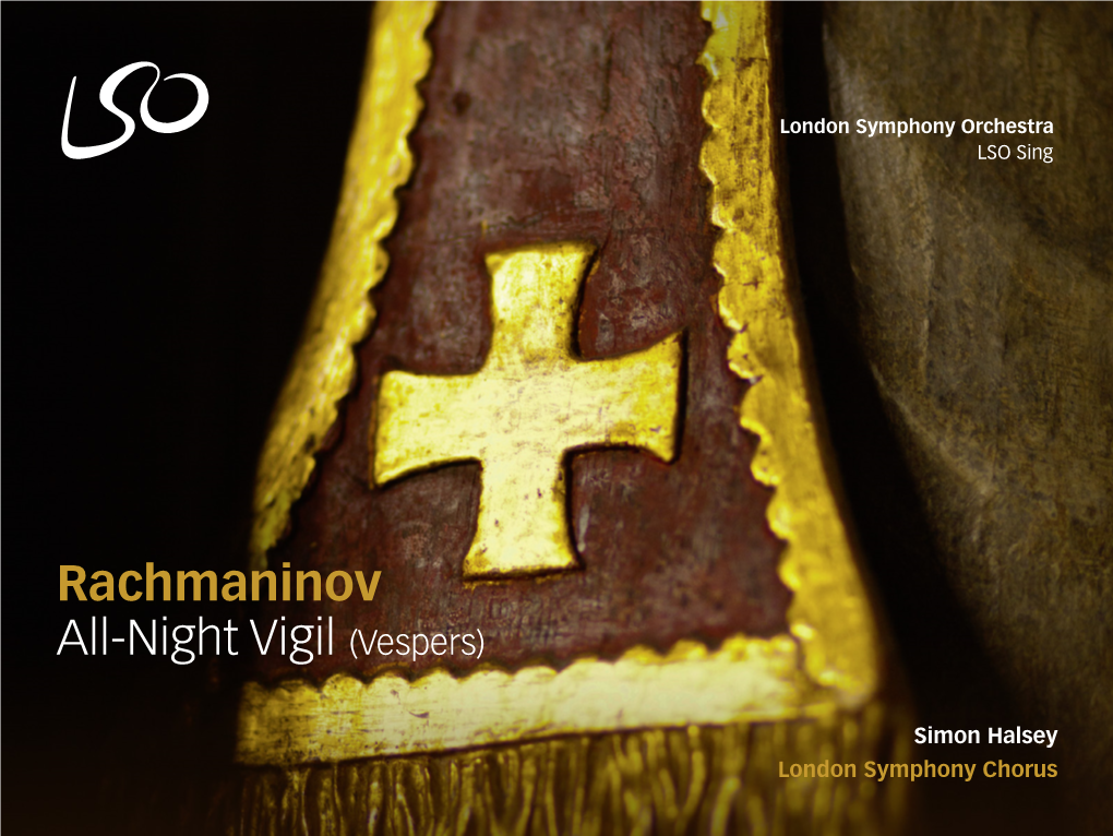 Rachmaninov All-Night Vigil (Vespers)