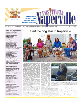 Find the Dog Star in Naperville Around Town!
