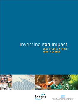 Investing for Impact