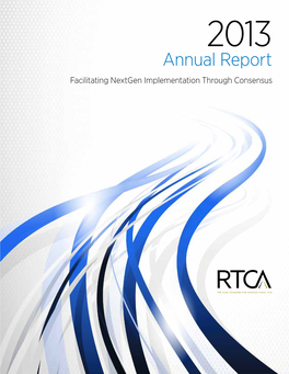 2013 Annual Report Cover