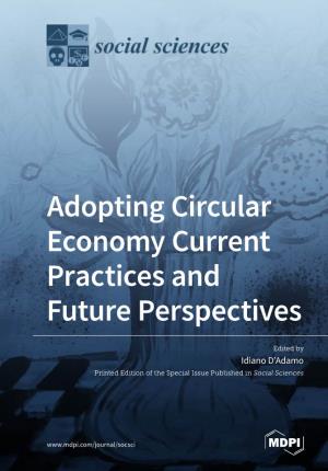 Adopting Circular Economy Current Practices and Future Perspectives