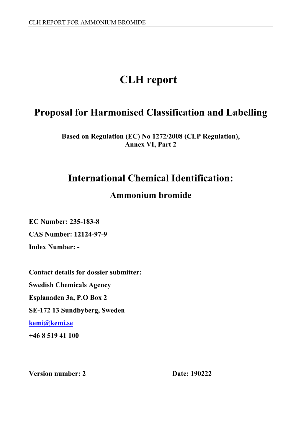 Ammonium Bromide