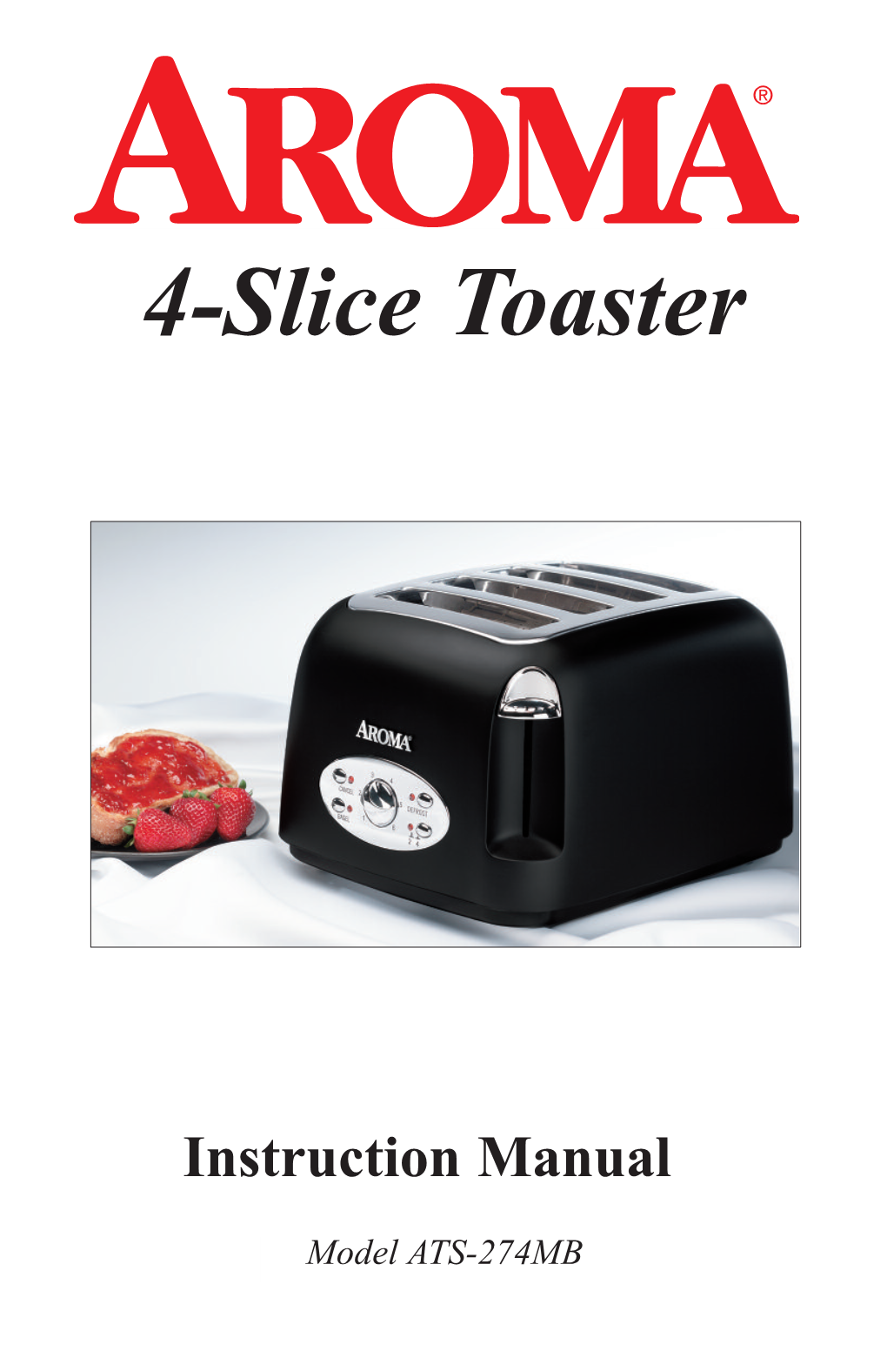 4-Slice Toaster Tostado Quatroreb