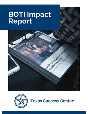 BOTI Impact Report