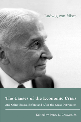 The Causes of the Economic Crisis