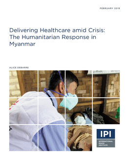 The Humanitarian Response in Myanmar