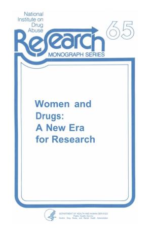 Women and Drugs: a New Era for Research