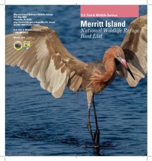 Merritt Island National Wildlife Refuge BIRD LIST