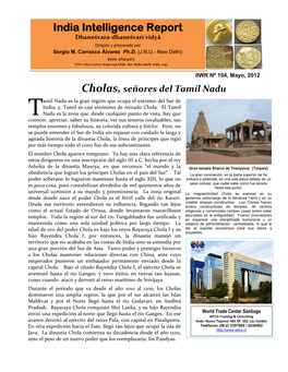India Intelligence Weekly Report Nº 59