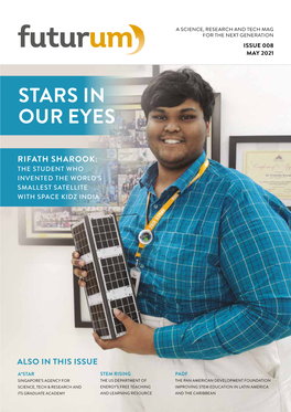 Rifath Sharook: the Student Who Invented the World’S Smallest Satellite with Space Kidz India