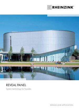 Reveal Panel System Technology for Façades