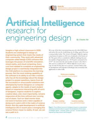 Artificial Intelligence Research For