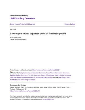 Japanese Prints of the Floating World