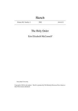 The Holy Order