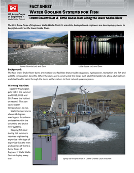 Fact Sheet Water Cooling Systems for Fish
