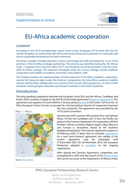 EU-Africa Academic Cooperation