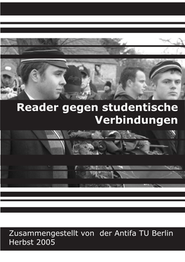 Reader Gegen Studentische Verbindungen