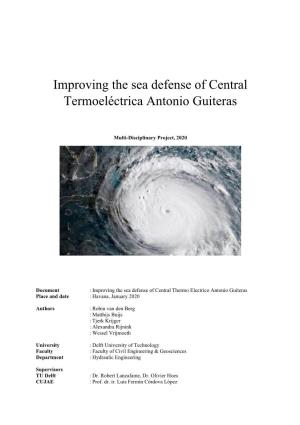 Improving the Sea Defense of Central Termoeléctrica Antonio Guiteras