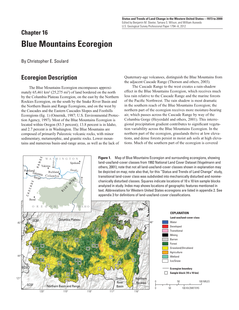 Blue Mountains Ecoregion