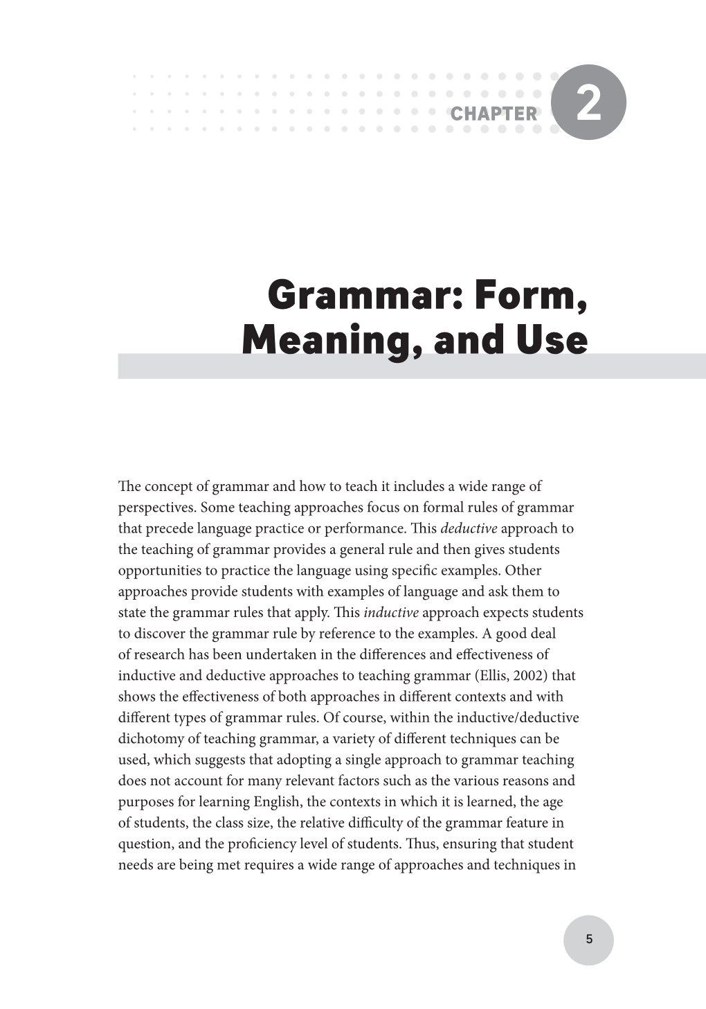 Grammar: Form, Meaning, and Use