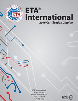 ETA Certifications
