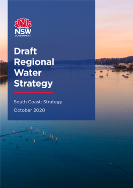 Draft Regional Water Strategy: South Coast