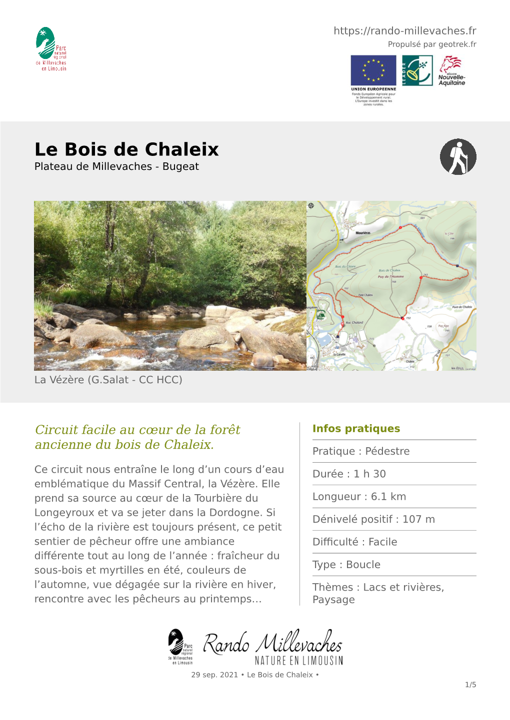 Le Bois De Chaleix Plateau De Millevaches - Bugeat