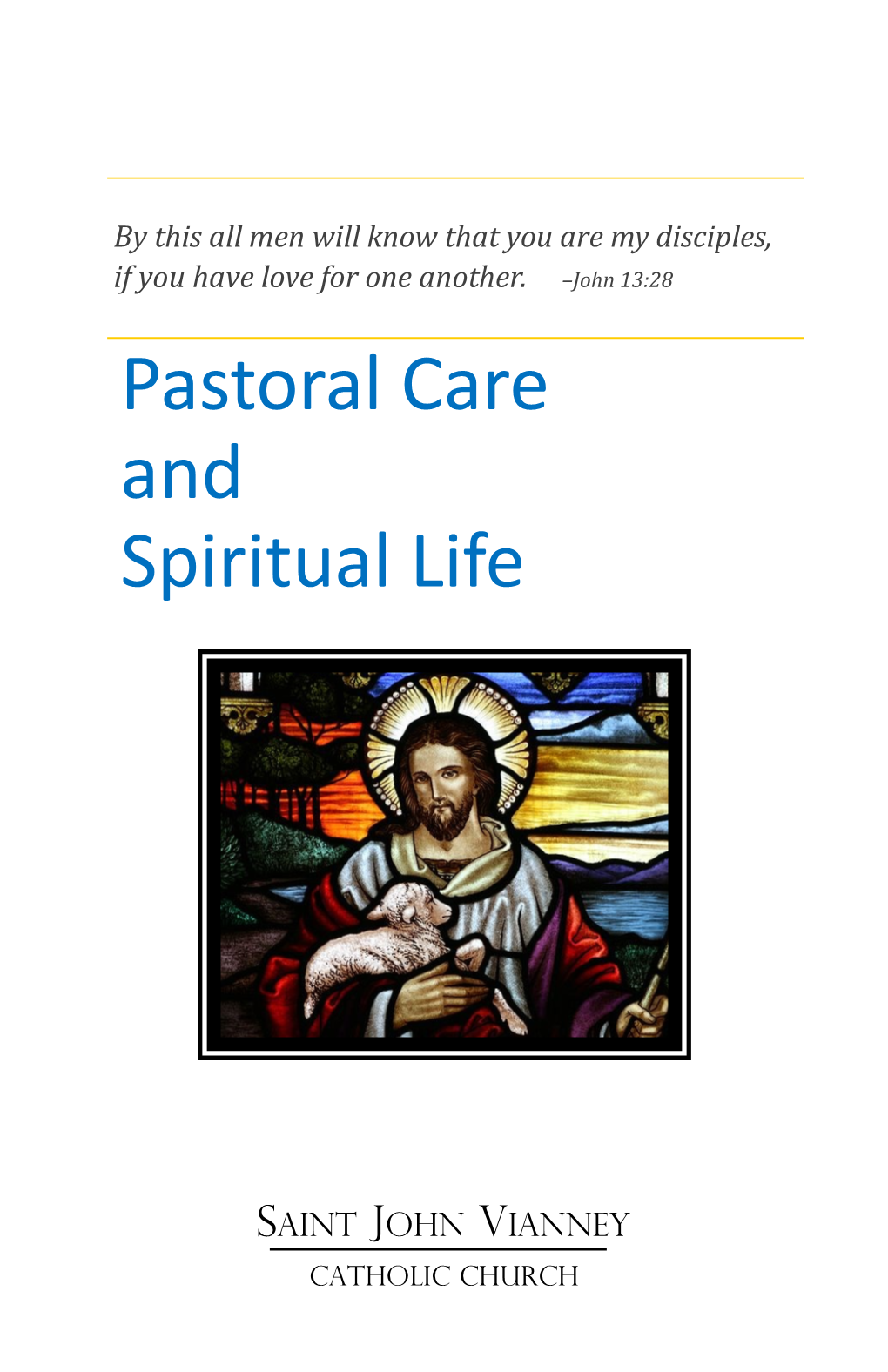 Pastoral Care and Spiritual Life