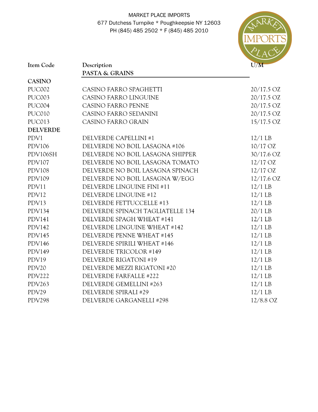 PRODUCT LIST COMPLETE for WEBSITE 06132012.Xlsx