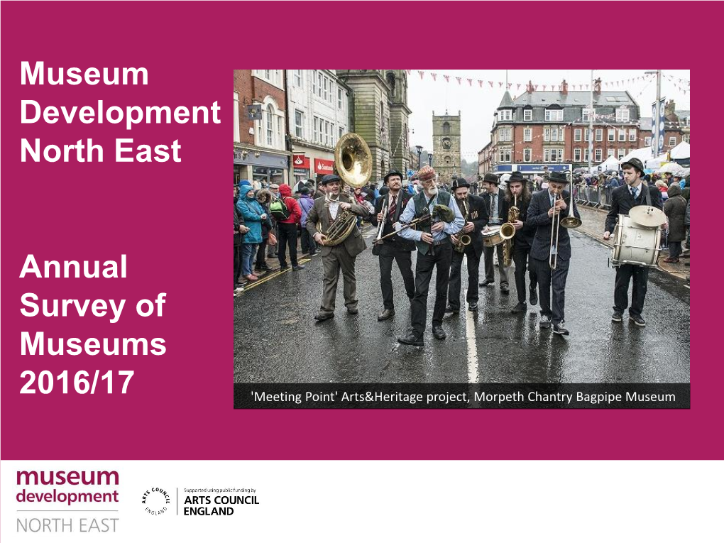 Museum Development North East Annual Survey of Museums 2016/17