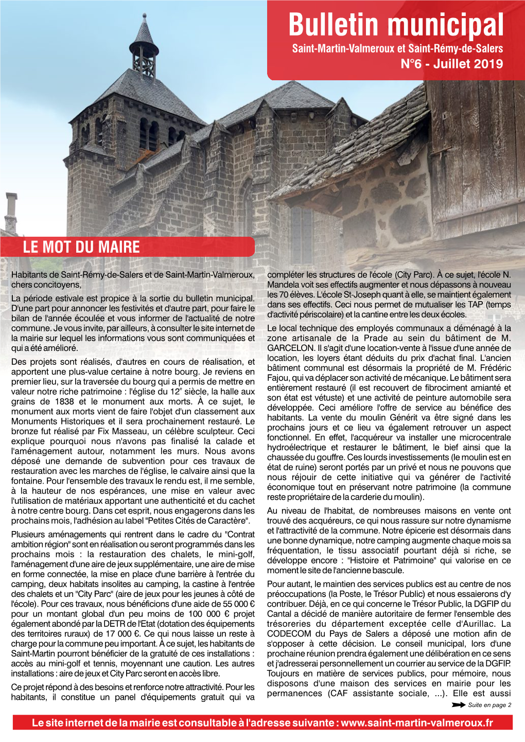 Bulletin N°6 (PDF
